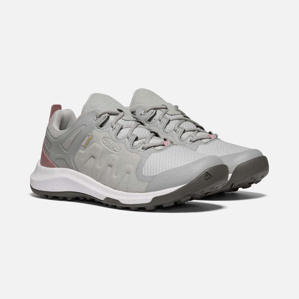 Keen Sneakers Dam Grå - Explore Waterproof - 351278VMF
